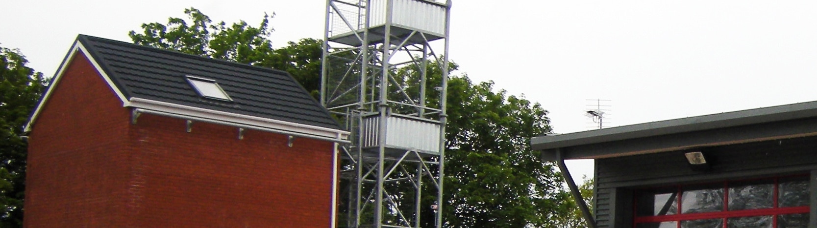 roofing on fire station