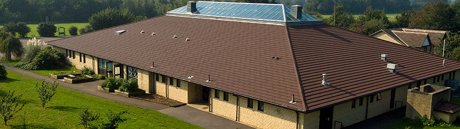 fairford college with lightweight slate roofing