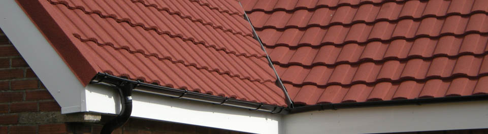 Metrotile Roman Roof in Red Lightweight Roofing Cardiff Traditional homes
