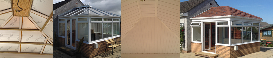 conservatory roofs with Metrotile lightweight roofing