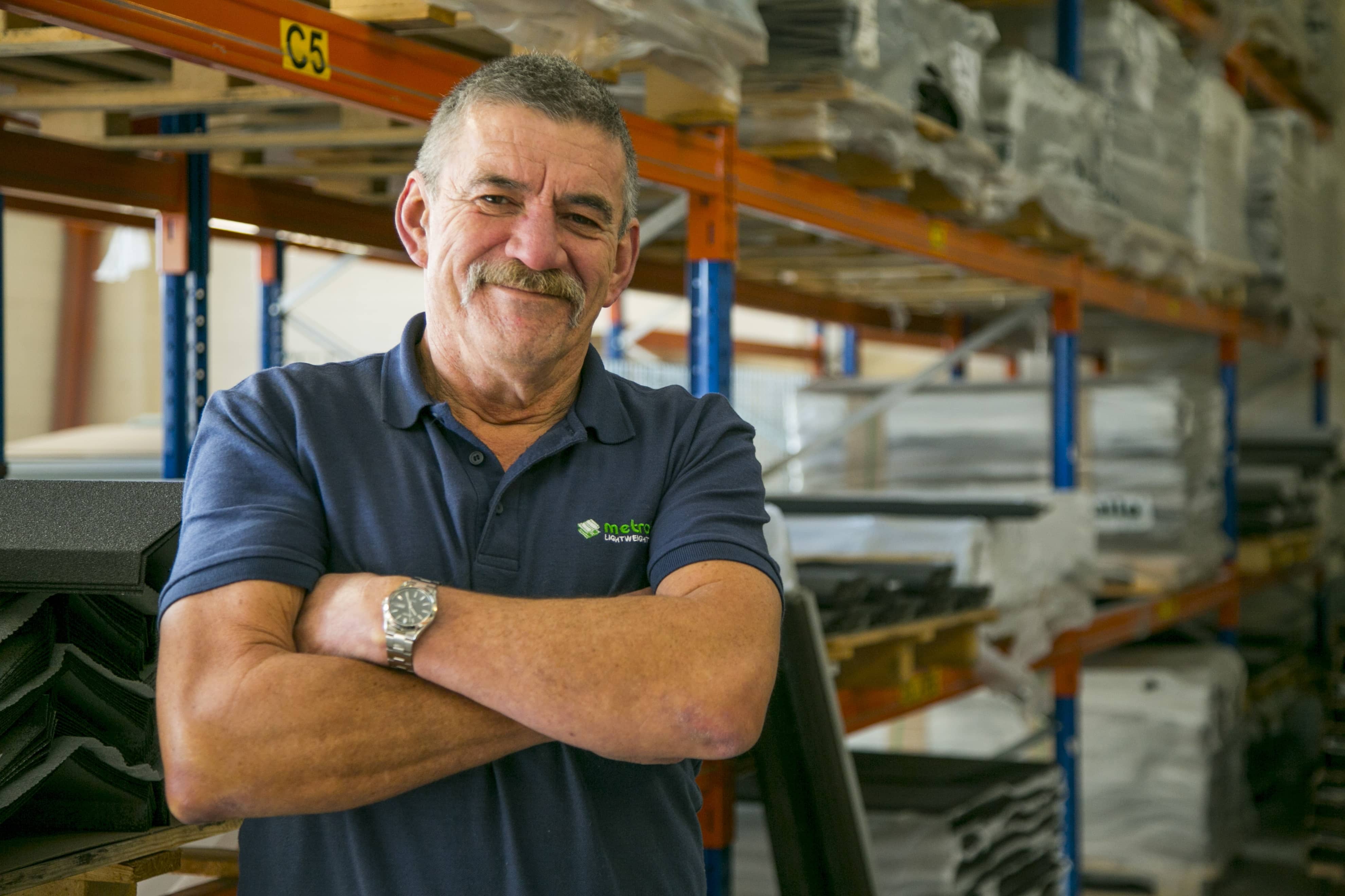 Glenn Everest Metrotile Lightweight Roofing Technical Officer