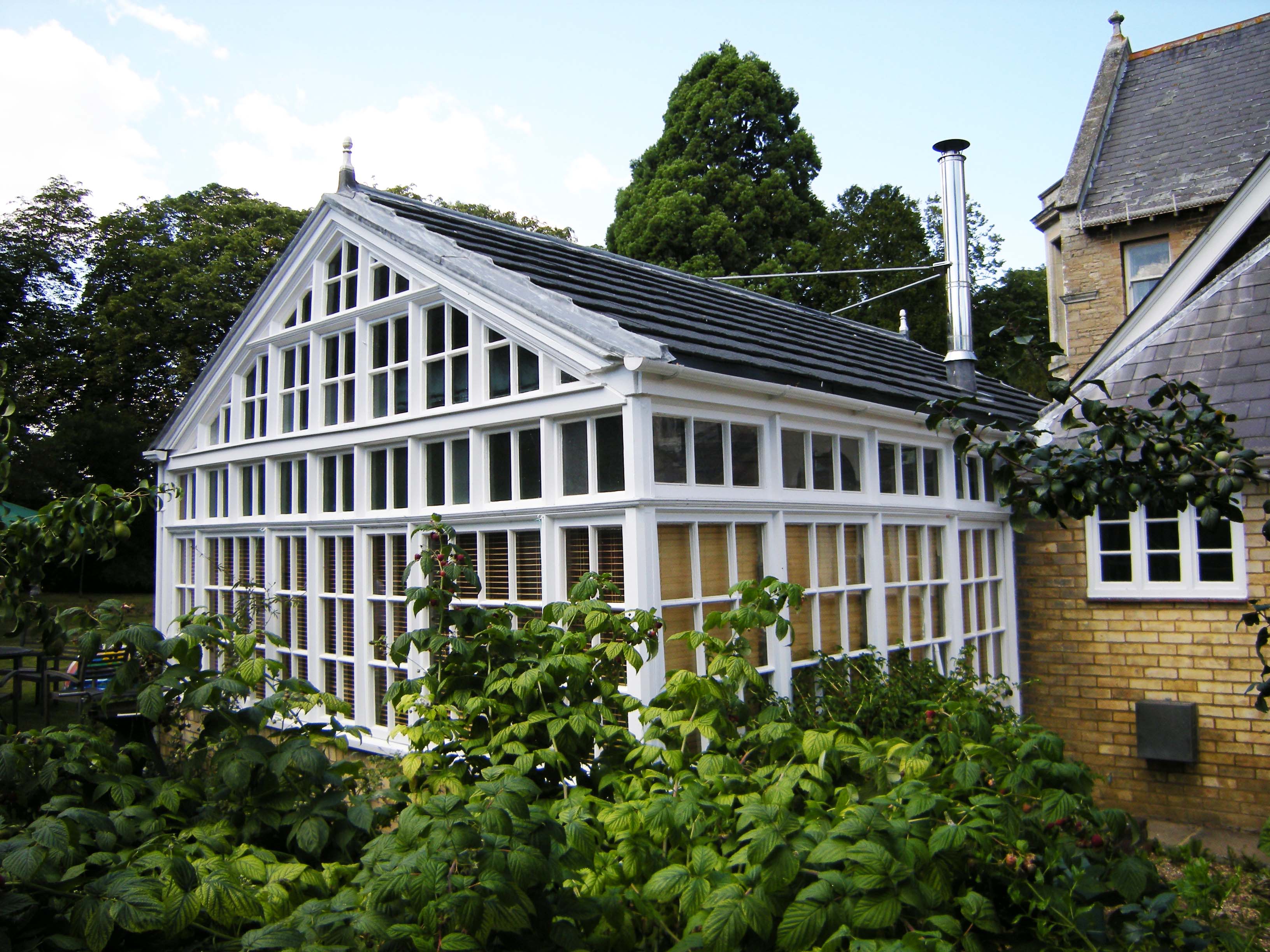 Linden Heritage Listed Property Metrotile Slate in Charcoal Timber Frame Conservatory