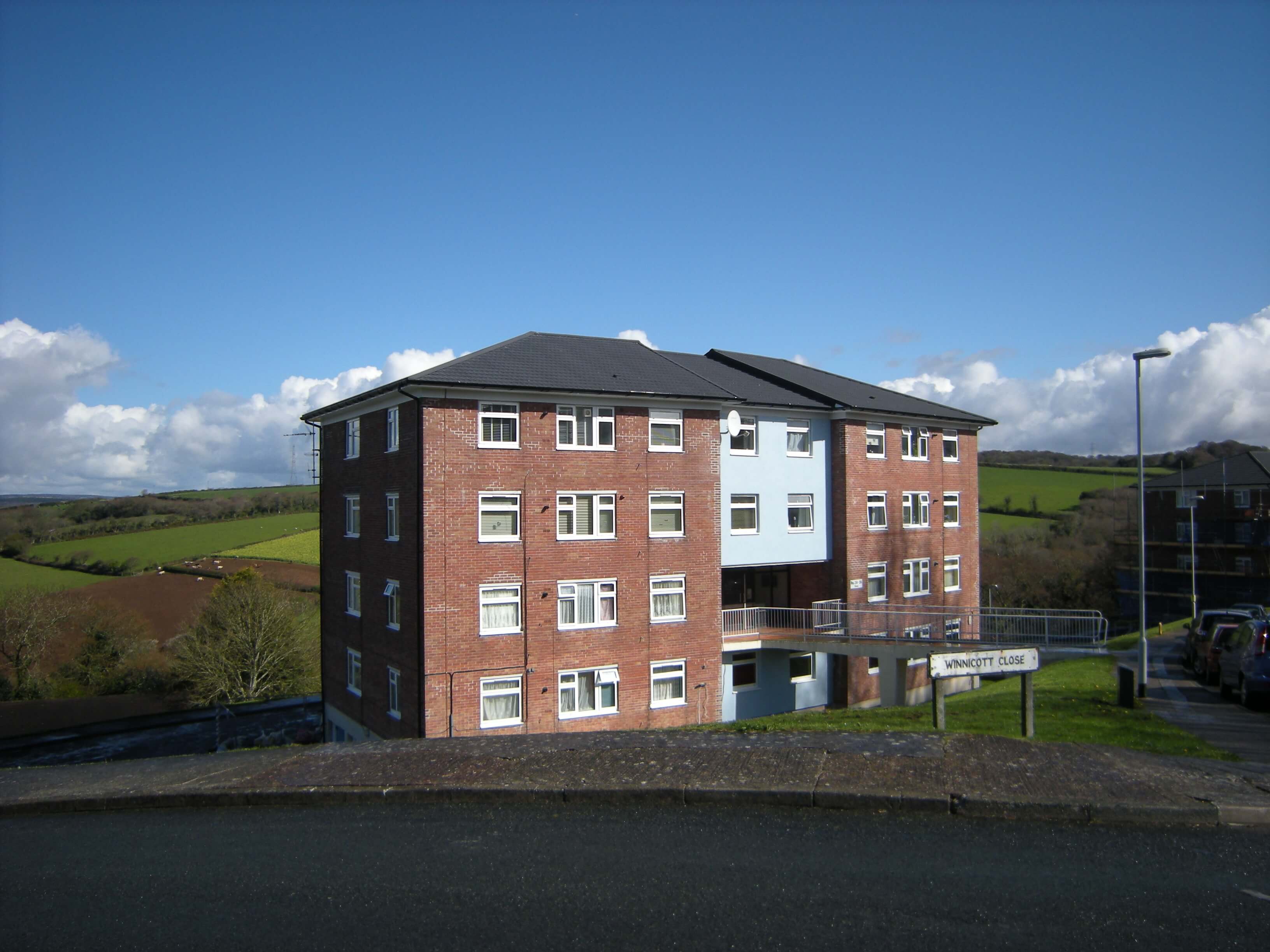 Metrotile Lightweight Roofing Bond Tile on Flat to Pitch Roof Conversion Plymouth 1