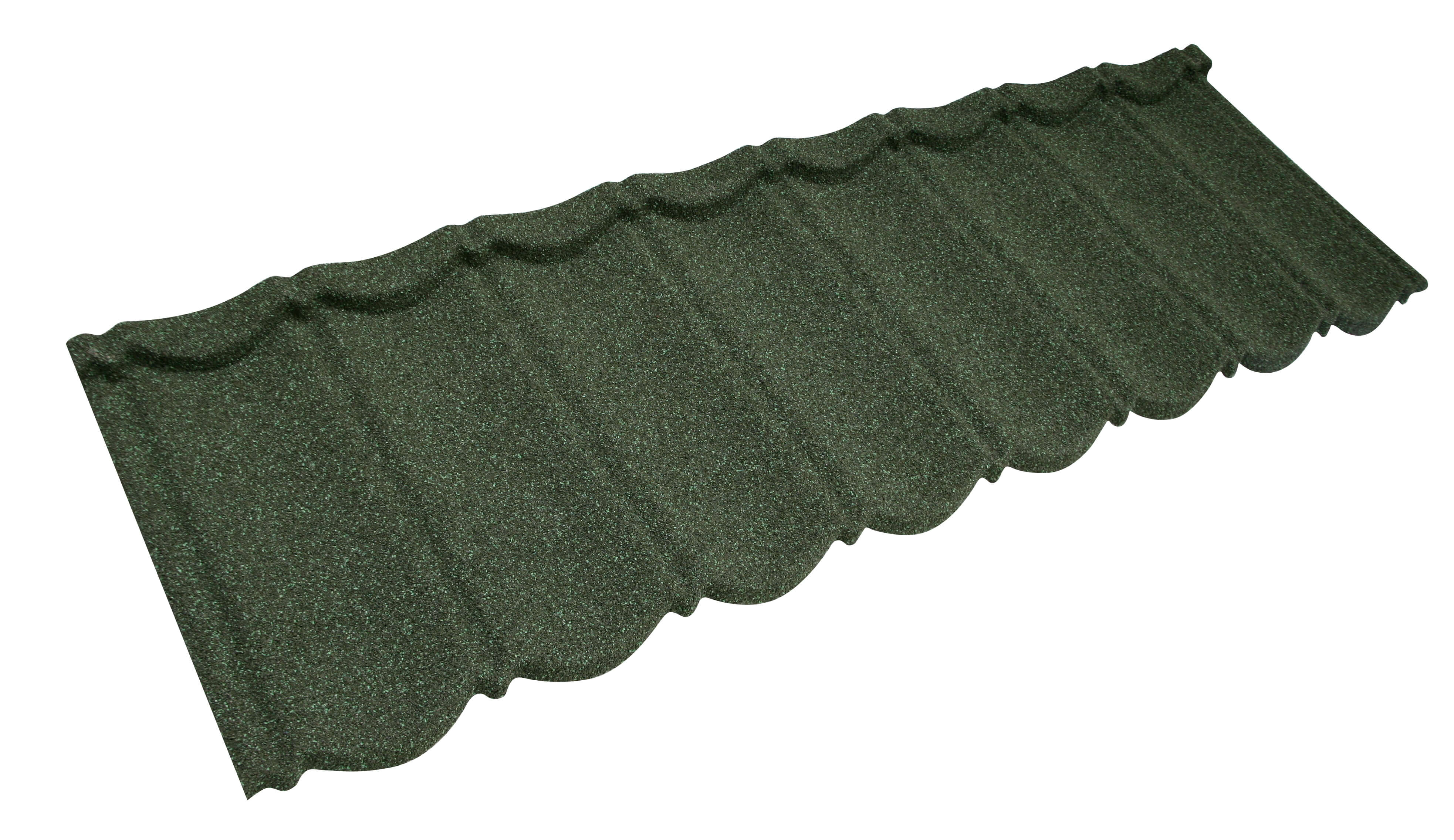 Bond Roof Tile in Green
