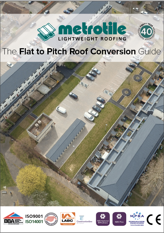 Converting A Flat Garage Roof To A Pitched Roof Metrotile