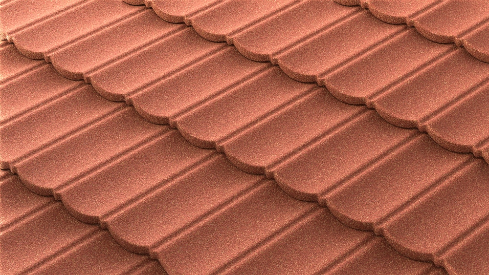 Bond Roof Tile in Terracotta