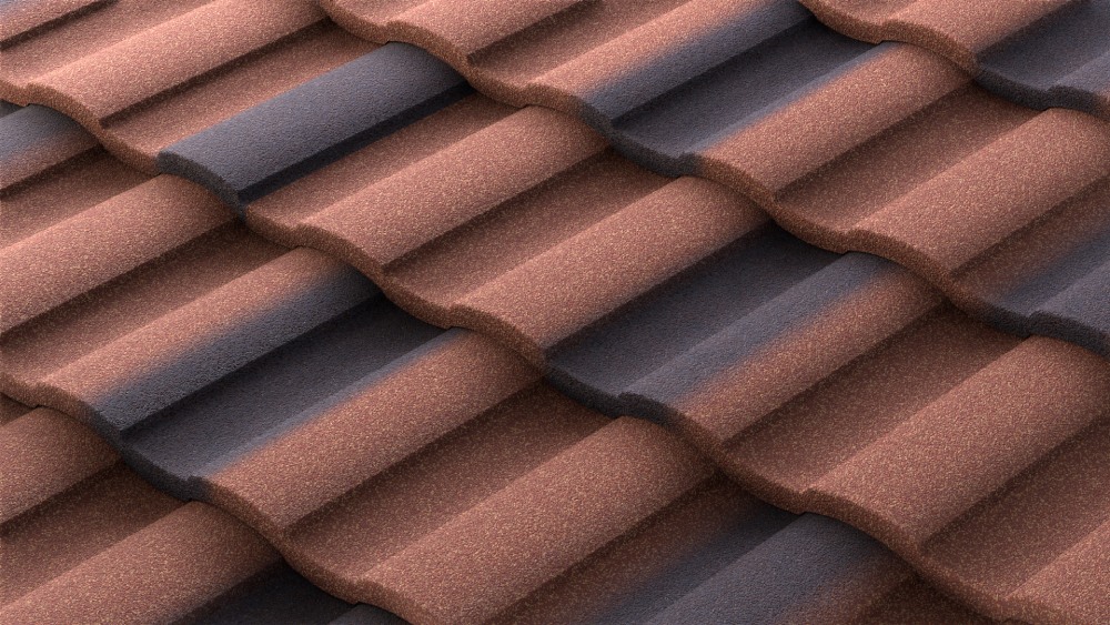 Roman Roof Tile in Brindle