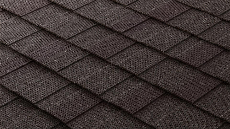 Shingle Roof Tile in Bister Brown