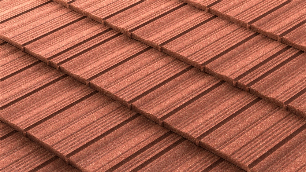 Slate .900 Anti-Vandal Roof Tile in Terracotta