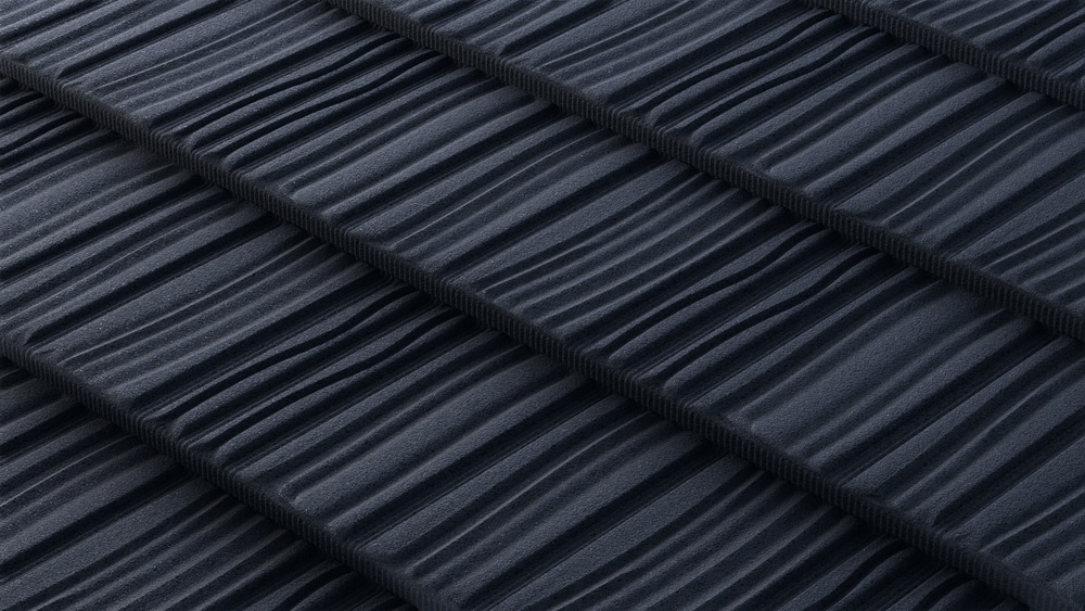 Woodshake Roof Tile in Charcoal