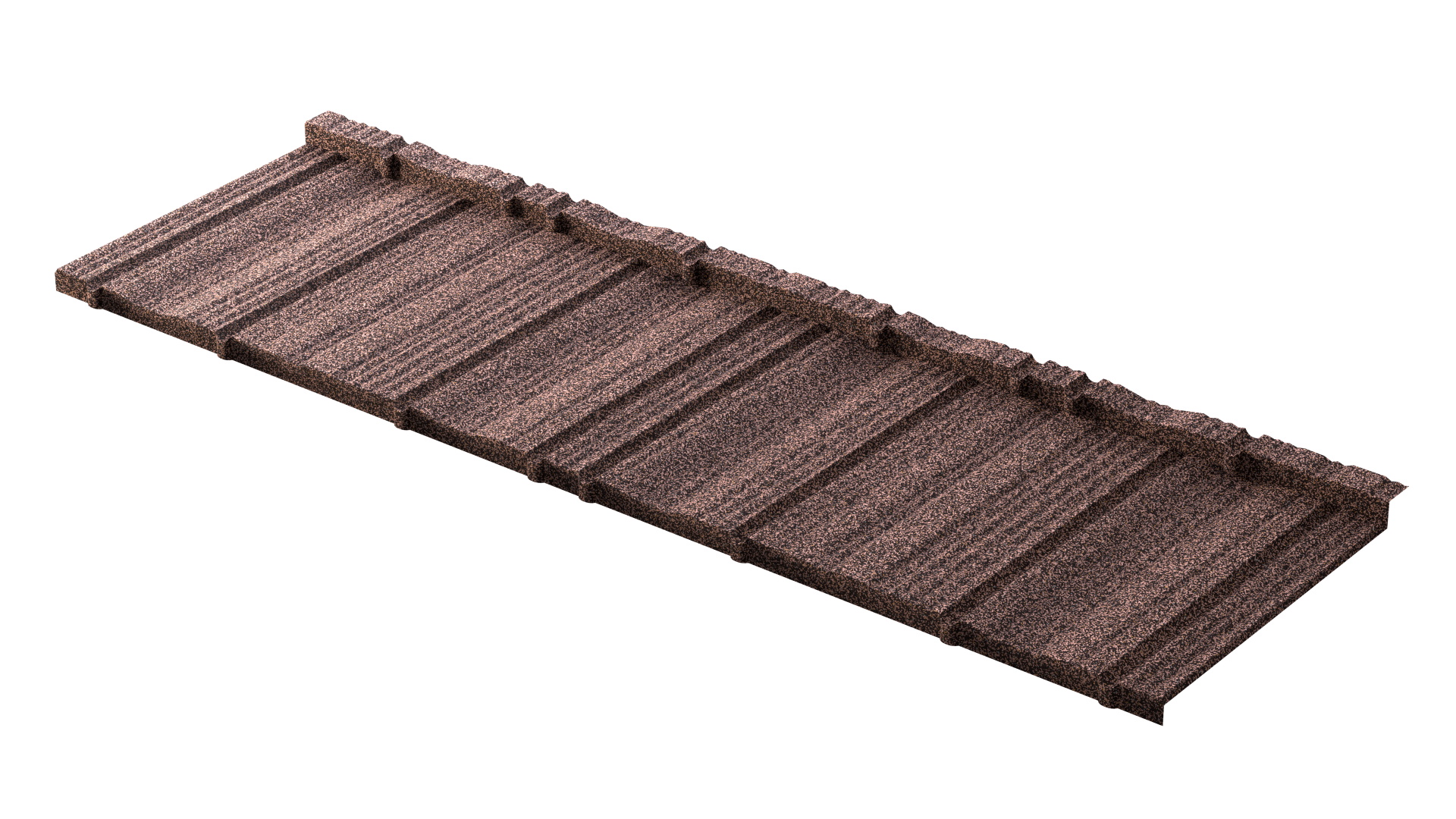 Slate .900 Anti-Vandal Roof Tile in Bronze