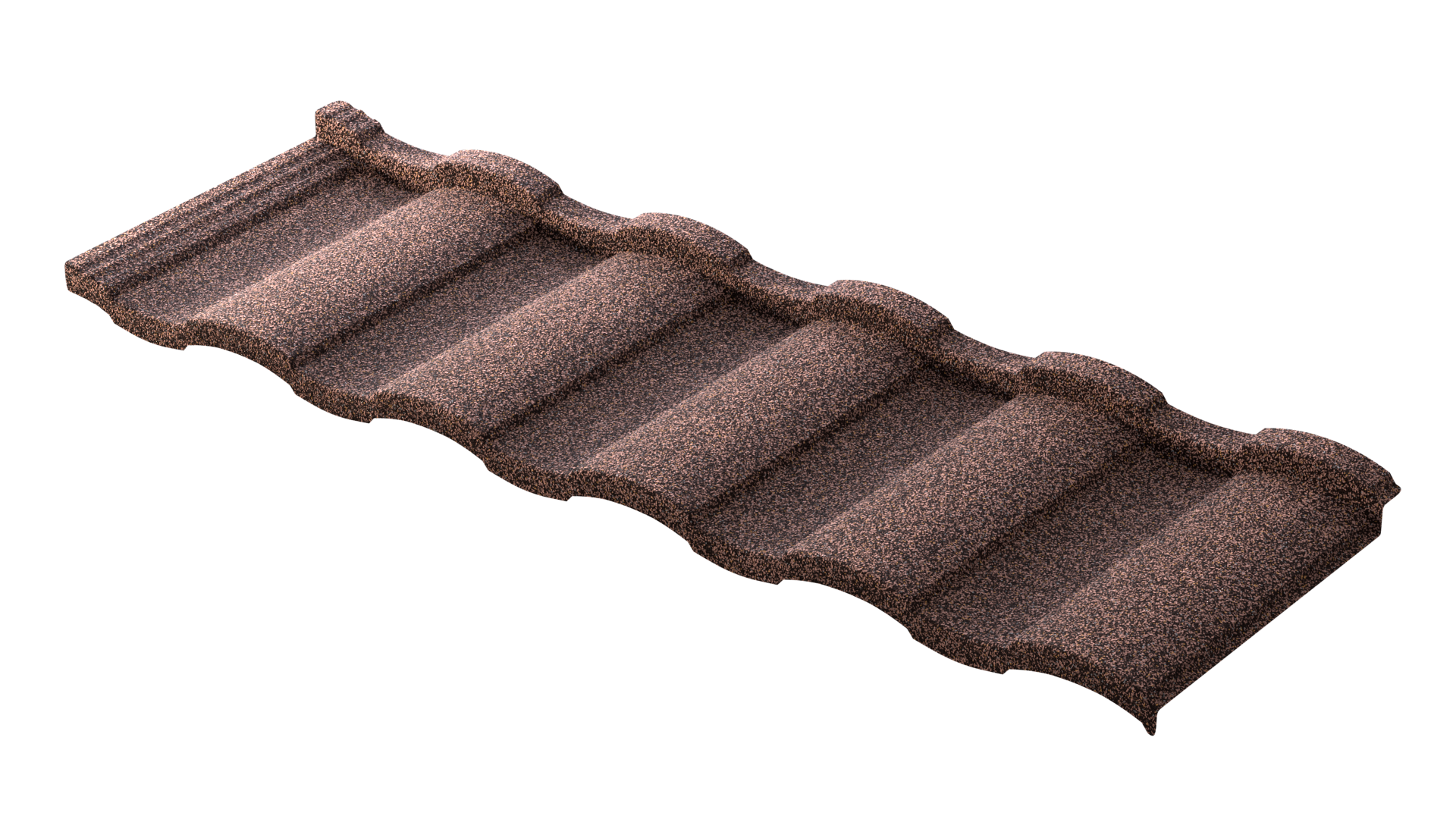 Roman Roof Tile in Bronze